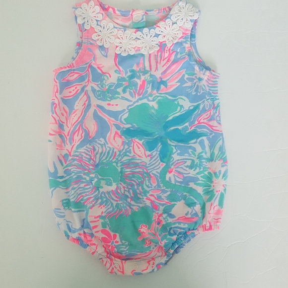 Lilly Pulitzer Printed Baby Bubble 